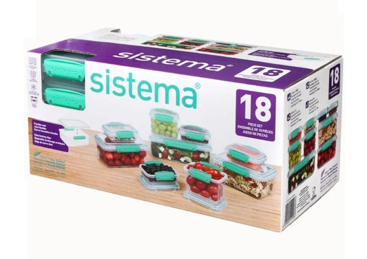 Local Kiwi Deals Sistema Klip It Plus 18 Pack Teal