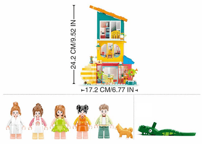 Local Kiwi Deals Sluban – Girls Dream – Jenga House – 571pcs M38-B1090