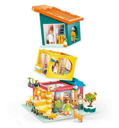 Local Kiwi Deals Sluban – Girls Dream – Jenga House – 571pcs M38-B1090