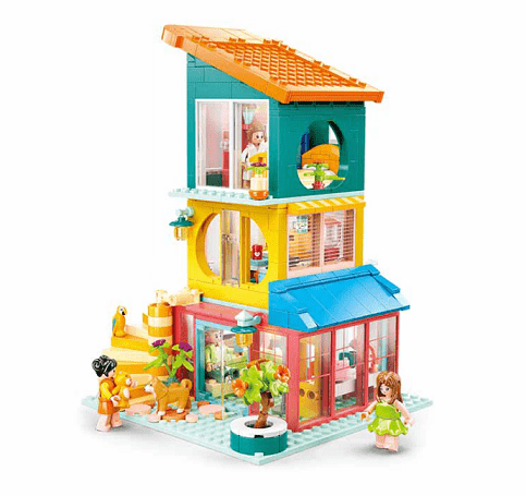 Local Kiwi Deals Sluban – Girls Dream – Jenga House – 571pcs M38-B1090