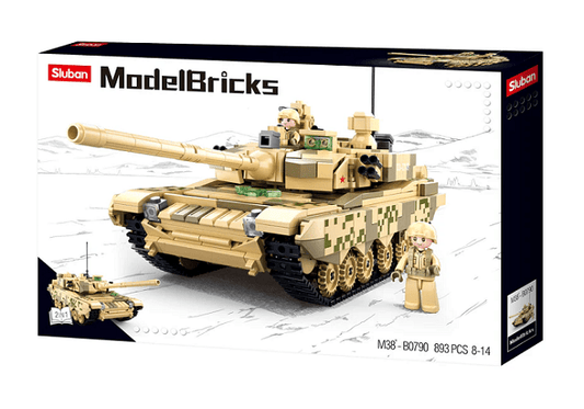 Local Kiwi Deals Sluban Model Bricks-99A Main Battle Tank 2 In 1 M38-B0790 893pcs