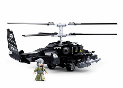 Local Kiwi Deals SLUBAN MODEL BRICKS KA-50 BLACK SHARK HELICOPTER 330 PCS M38-B0752