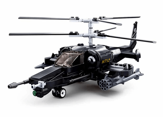 Local Kiwi Deals SLUBAN MODEL BRICKS KA-50 BLACK SHARK HELICOPTER 330 PCS M38-B0752