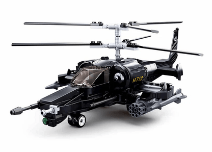 Local Kiwi Deals SLUBAN MODEL BRICKS KA-50 BLACK SHARK HELICOPTER 330 PCS M38-B0752