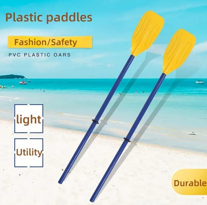 Local Kiwi Deals Sports 2pcs Plastic Boat Paddle For Inflatable Boat Fishing Boat Canoe Kayak