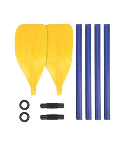 Local Kiwi Deals Sports 2pcs Plastic Boat Paddle For Inflatable Boat Fishing Boat Canoe Kayak