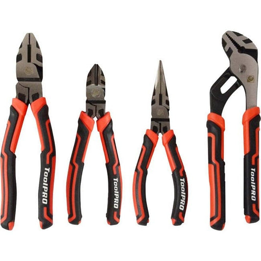 Local Kiwi Deals ToolPRO Plier Set 4 Piece