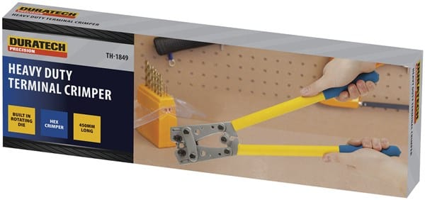 Local Kiwi Deals Tools DURATECH Heavy Duty Terminal Crimper