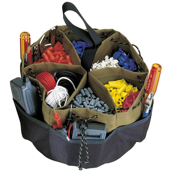 Local Kiwi Deals Tools Kuny'S 22 Pocket Drawstring Bucket Bag