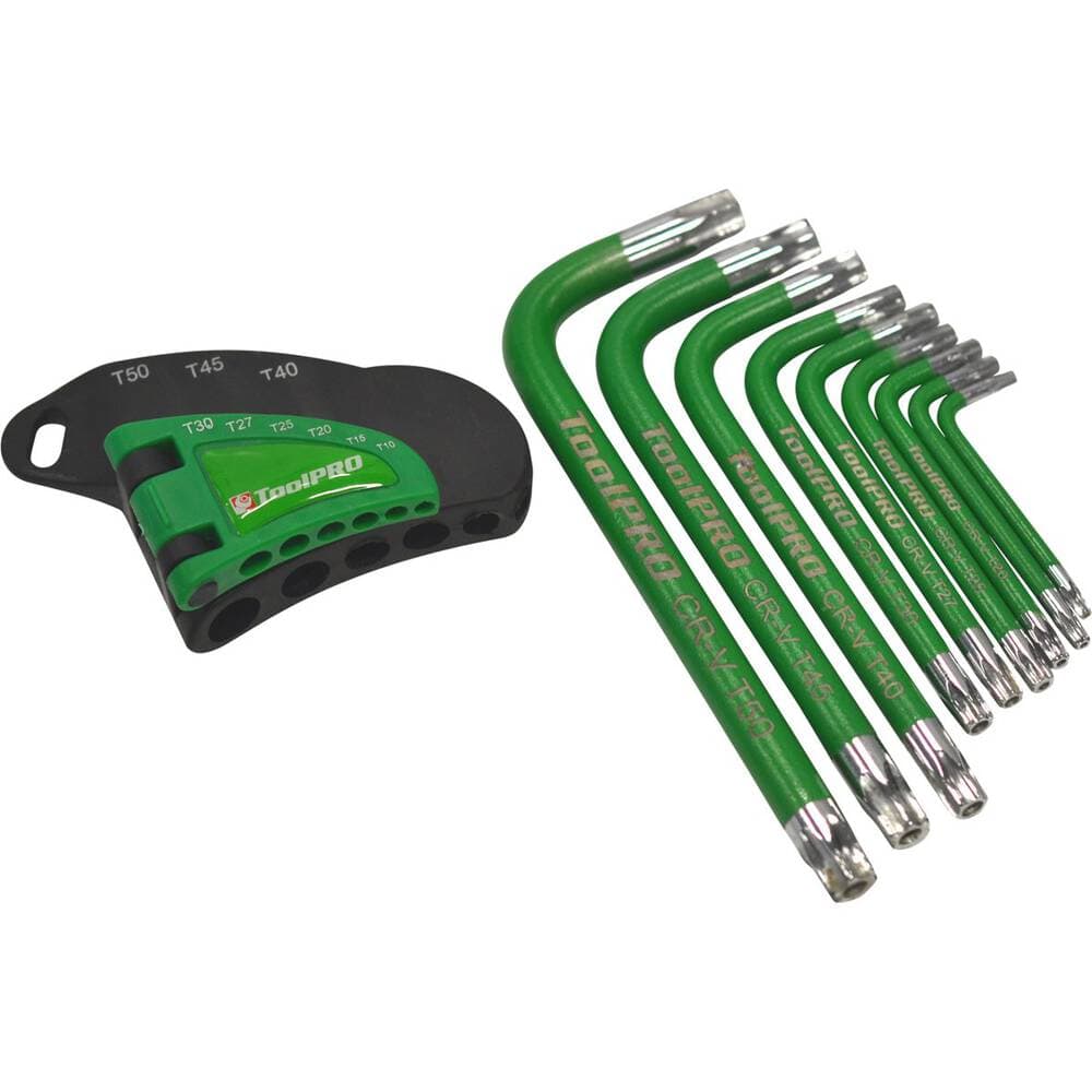 Local Kiwi Deals Tools ToolPRO Short Hex Key Set - Torx, 9 Pieces