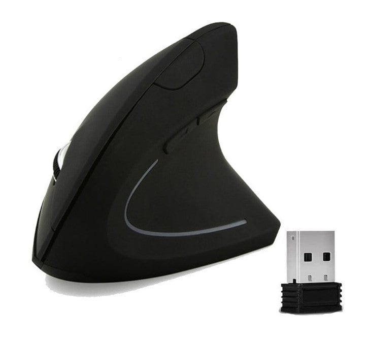 Local Kiwi Deals Vertical Wireless Ergonomic Optical Mouse - Black