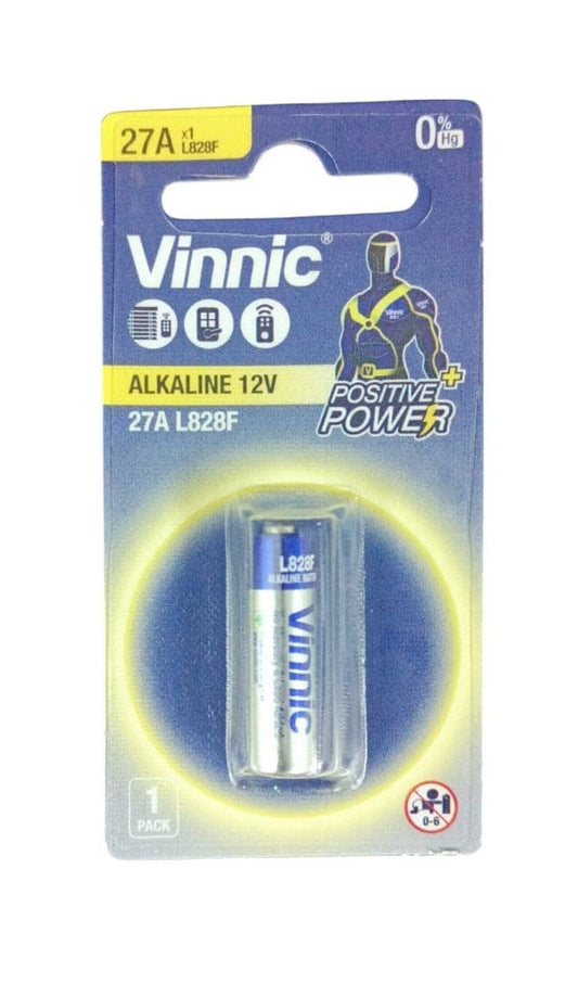 Local Kiwi Deals Vinnic 27A 12V Thin Car Alarm Alkaline Battery SB2422