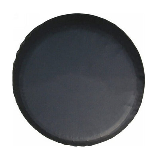 Local Kiwi Deals VINYL LEATHER SPARE WHEEL COVER BLACK PLAIN 17 inch