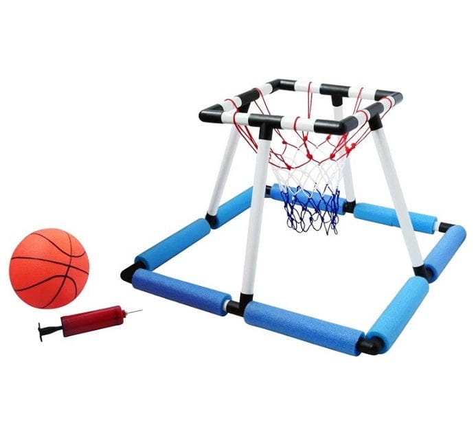 Local Kiwi Deals Water Game Set with Net + Mini Basketball + 6" Pump