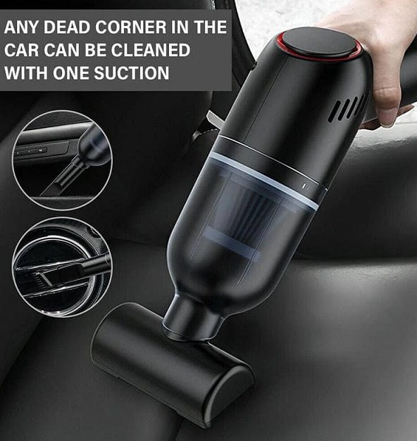 Local Kiwi Deals Wireless Handheld Car Vacuum Cleaner with 8000Pa Suction - Black
