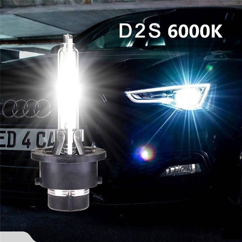 35W D2S HID Headlight Bulbs 6000K--2PCS - Local Kiwi Deals