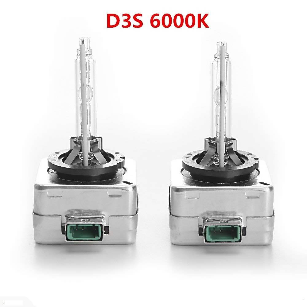 6000K 35W D3S Car Xenon HID Headlight Replacement Bulb (Pack of 2
