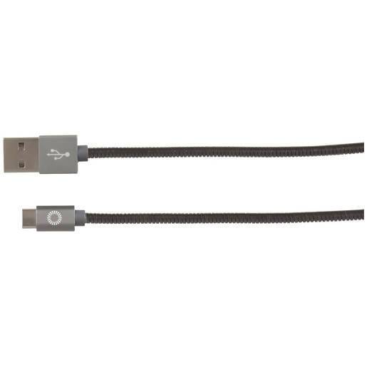 USB A to Type-C Armoured USB Cable - Local Kiwi Deals