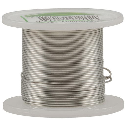 LKD Electronics Electrical and Fittings Tinned Copper Wire - 100 gram Roll