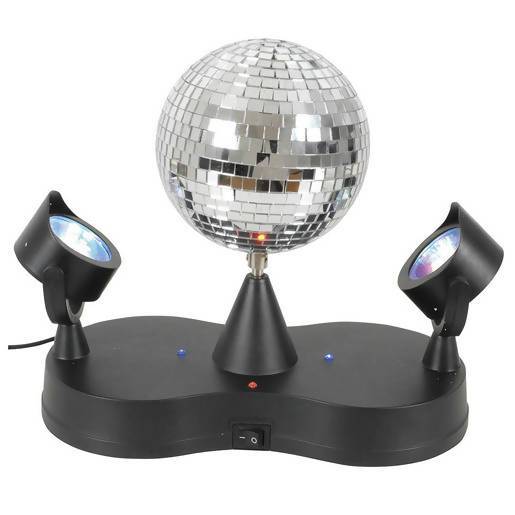 Rotating Disco Ball with LED Spotlights - Local Kiwi Deals