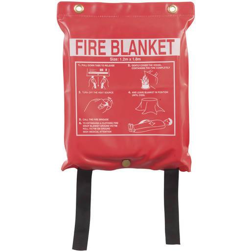 Fire Blanket 1.2m x 1.8m - Local Kiwi Deals
