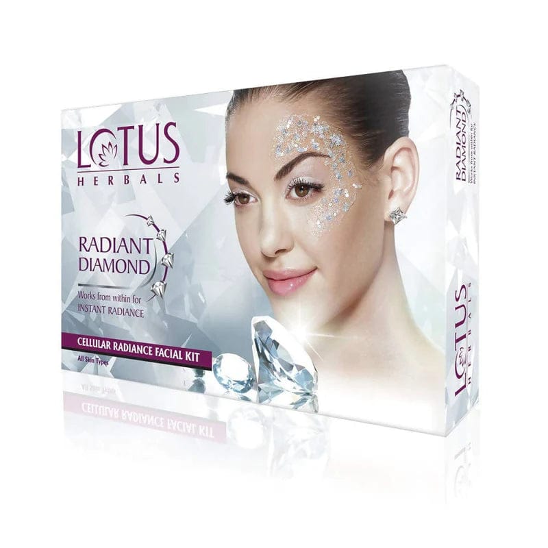 Local Kiwi Deals Lotus Herbals Radiant Diamond Facial Kit For Instant Radiance